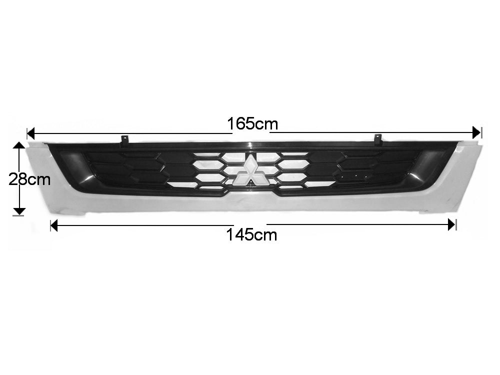 Grille  –  With grille badge  –  Wide Cab  –  FM/FN (11-On)