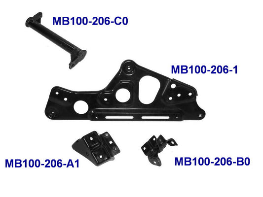 HeadLamp Head Light Bracket R/H Right Hand  –  In Front Bumper Bar  –  To Suit Mitsubishi Fighter FK / FM / FN (08-On)