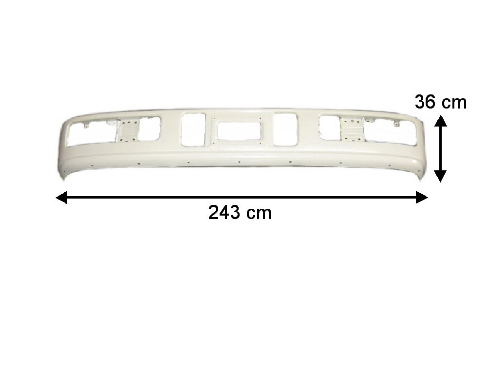 Front Bumper Bar  –  Low Bar  –  To Suit Mitsubishi FS5 / FP5 / FV5 (08-On) (98-11)