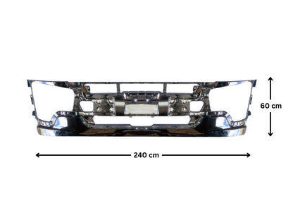 Front Bumper Bar  –  Chrome  –  To Suit Mitsubishi Shogun (19-On)