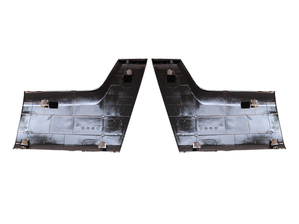 Front Bumper Bar Garnish R/H Right Hand & L/H Left Hand Set  –  Chrome  –  To Suit Mitsubishi Shogun (19-On)