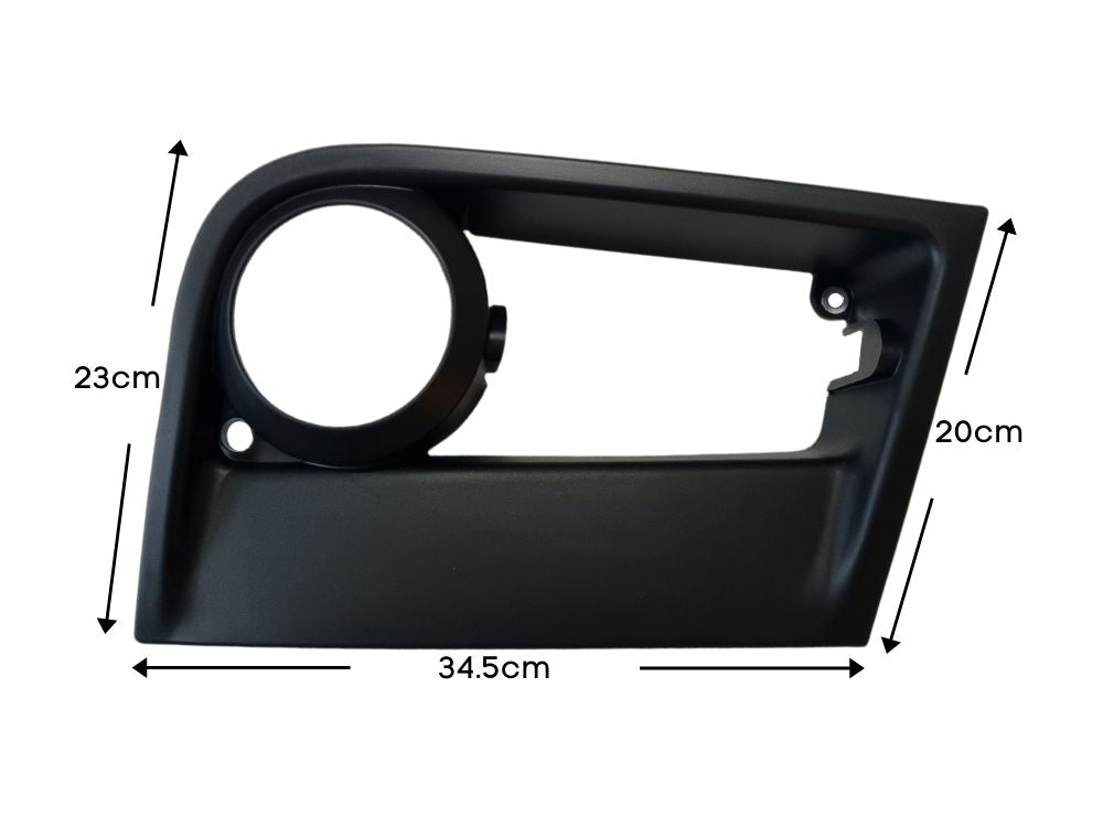 Fog Lamp Rim R/H Right Hand  –  With Daytime Running Lamp Holes  –  To Suit Mercedes Actros M / L Classic / Stream Space (13-On)