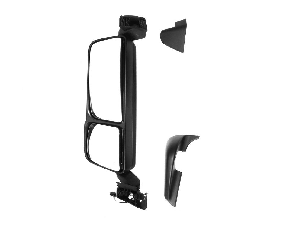 Door Mirror L/H Left Hand  –  With Spotter& Chrome  –  Long Arm  –  To Suit Mercedes Actros M / L Classic / Stream Space (13-On)