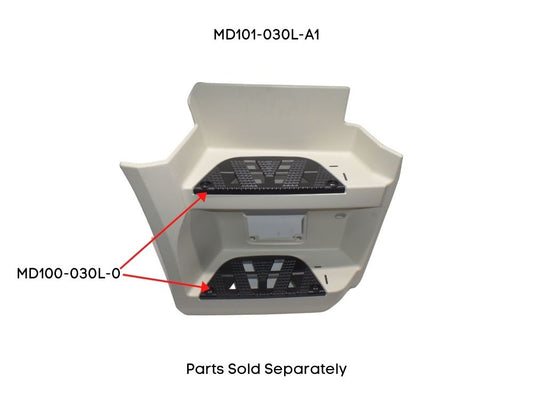 Step Panel R/H Right Hand  –  Lower  –  Without Boarding Lamp Holes  –  High Cab  –  To Suit Mercedes Actros MP4 Bigspace (16-On)