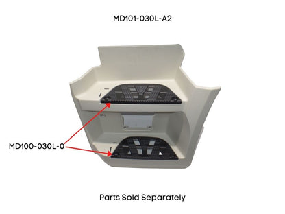 Step Panel L/H Left Hand  –  Lower  –  Without Boarding Lamp Holes  –  High Cab  –  To Suit Mercedes Actros MP4 Bigspace (16-On)