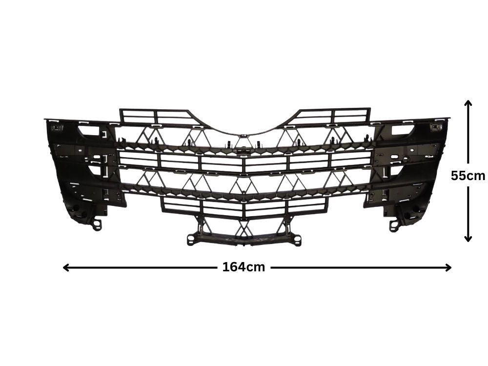 Grille  –  Middle  –  Inner  –  Frame  –  Low Cab  –  To Suit Mercedes Actros MP4 Bigspace (16-On)