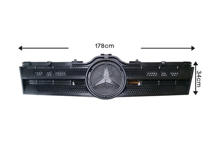 Grille  –  Upper  –  High& Low Cab  –  To Suit Mercedes Actros MP4 Bigspace (16-On)