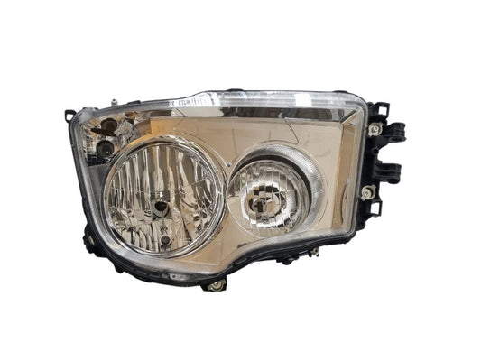 HeadLamp Head Light R/H Right Hand  –  Manual Adjust  –  With Square Fog Lamps  –  To Suit Mercedes Actros MP4 Bigspace (16-On)