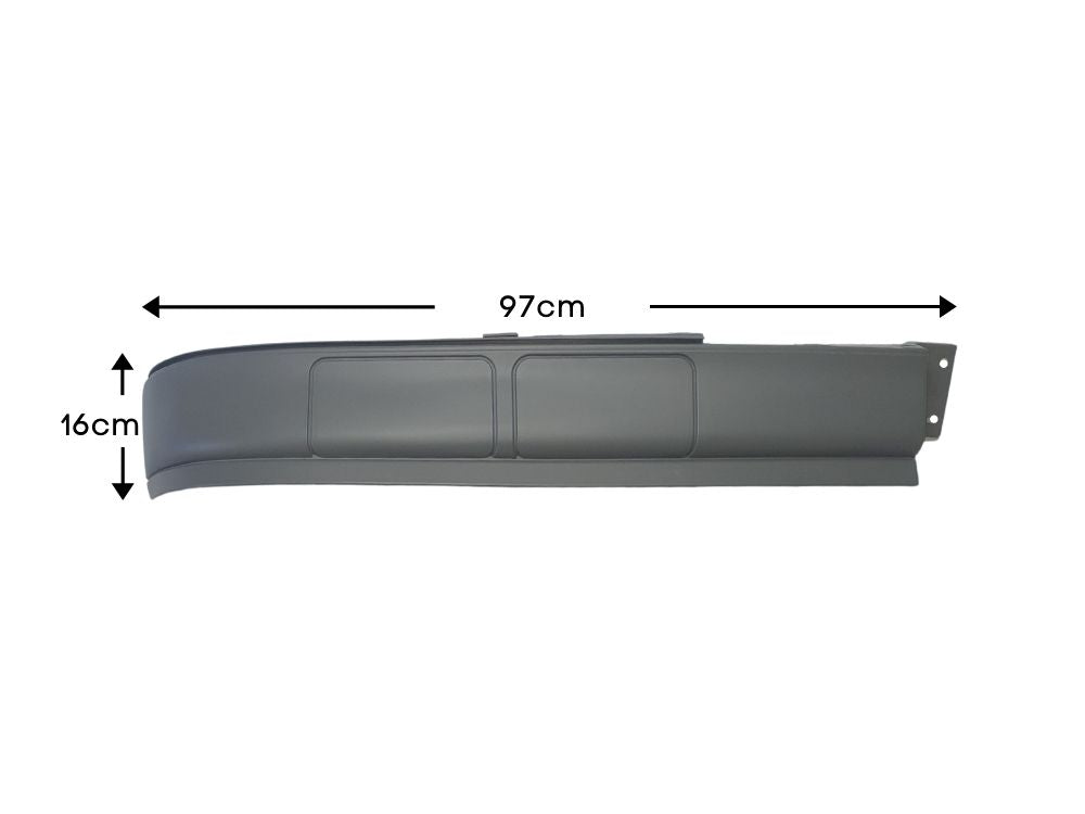 Front Apron End R/H Right Hand  –  Lower  –  Without Lamp Holes  –  To Suit Mercedes Actros MP1 (96-02)