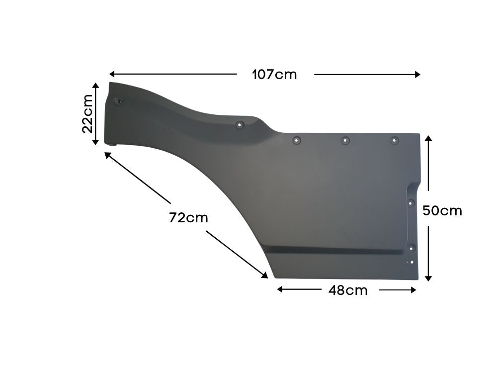 Door Extension R/H Right Hand  –  Lower  –  Inner  –  To Suit Mercedes Actros Mega Space MP2 (02-08)