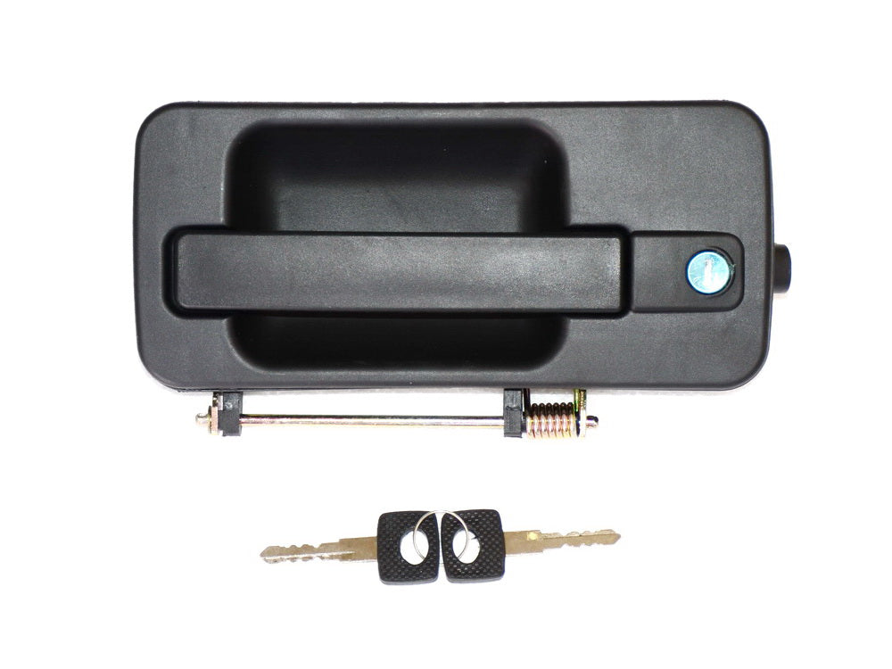 Door Handle L/H Left Hand  –  Outer  –  With Barrel & 2 Keys  –  To Suit Mercedes Actros Mega Space MP2 (02-08)