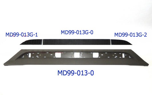 Front Apron End Garnish L/H Left Hand  –  Lower- To Suit 19cm High Apron   –  To Suit Mercedes Actros MP3 (08-16)