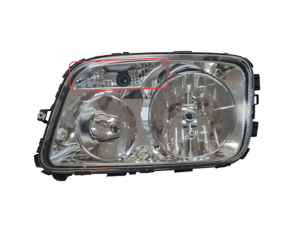 HeadLamp Head Light L/H Left Hand  –  To Suit Manual & Electric Adjust   –  To Suit Mercedes Actros MP3 (08-16)