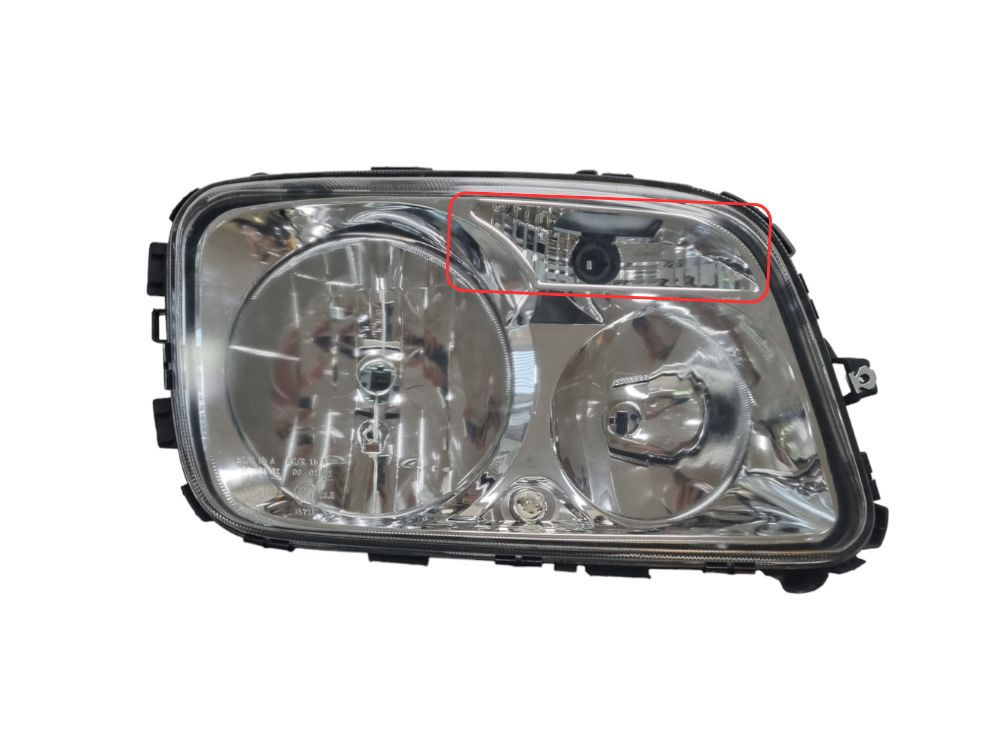 HeadLamp Head Light R/H Right Hand  –  To Suit Manual & Electric Adjust  –  To Suit Mercedes Actros MegaSpace MP3 (08-16)