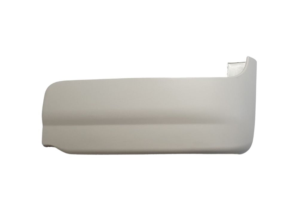 Front Bumper Bar End L/H Left Hand  –  High Bar  –  White  –  Wide Cab  –  To Suit MAN TGA XL / XXL (00-09)