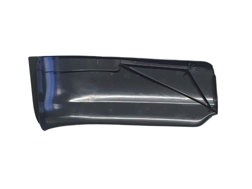 Front Bumper Bar End L/H Left Hand  –  Low Bar  –  Dark Grey  –  Narrow Cab  –  To Suit MAN TGA L / LX (00-09)