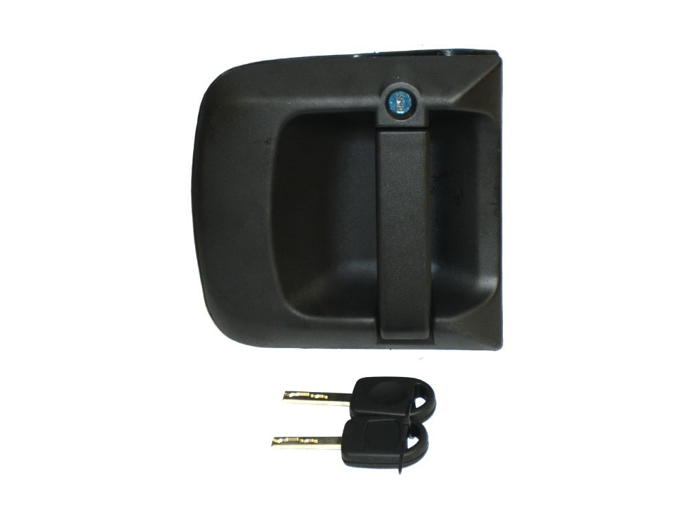 Door Handle L/H Left Hand  –  Outer  –  With Barrel & 2 Keys  –  To Suit MAN TGA M / L / LX / XL / XXL (00-09)