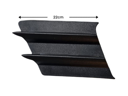 Front Bumper Bar Vent Cover R/H Right Hand  –  Dark Grey  –  To Suit MAN TGX (07-14)