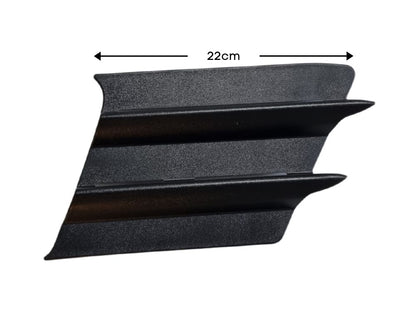 Front Bumper Bar Vent Cover L/H Left Hand  –  Dark Grey  –  To Suit MAN TGX (07-14)