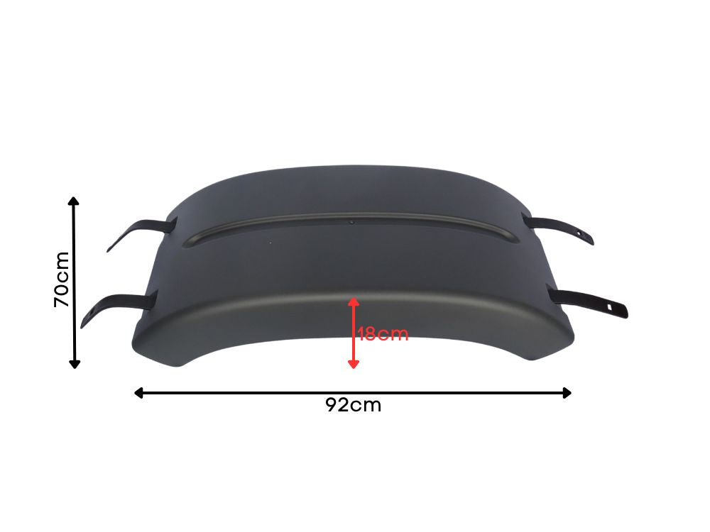 Mud Guard Rear  –  Upper  –  With Strap  –  To Suit MAN TGX (07-14)