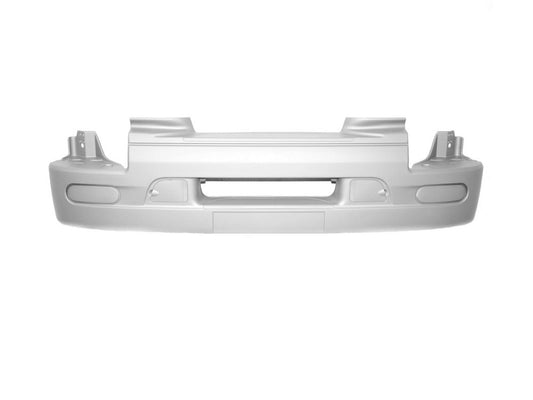 Front Bumper Bar  –  Low Bar  –  Without Fog Lamp Holes  –  Without Mesh / Caps  –  To Suit Renault Premium / Mack Quantum (99-06)