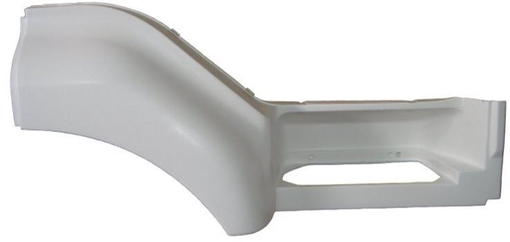 Step Panel R/H Right Hand  –  Upper  –  Without Hole  –  White  –  To Suit Renault Premium / Mack Quantum (99-06)