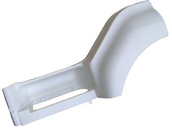 Step Panel L/H Left Hand  –  Upper  –  Without Hole  –  White  –  To Suit Renault Premium / Mack Quantum (99-06)