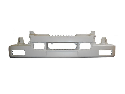 Front Bumper Bar  –  With Fog Lamp Holes  –  White  –  To Suit Renault Midlum 1st / 2nd Gen (01-13)