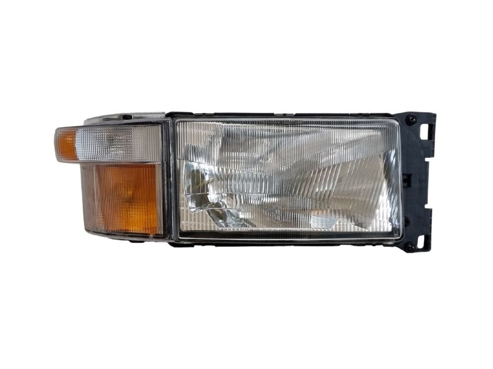 HeadLamp Head Light R/H Right Hand  –  Rectangle  –  With Flasher  –  To Suit Scania P / R Series (97-04)