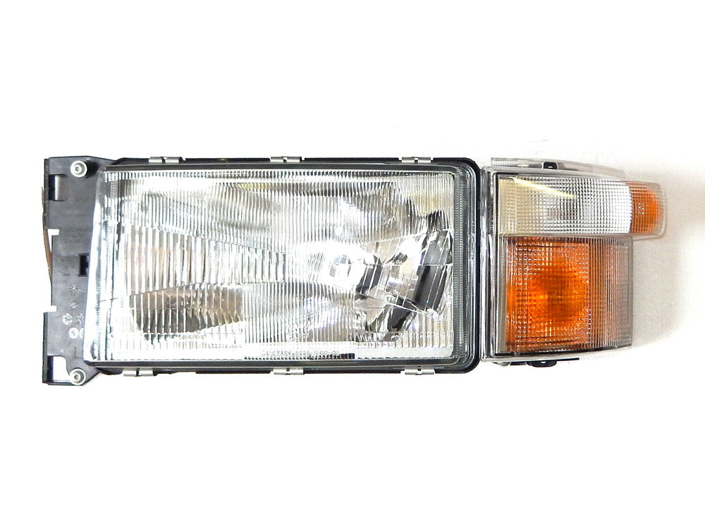 HeadLamp Head Light L/H Left Hand  –  Rectangle  –  With Flasher  –  To Suit Scania P / R Series (97-04)