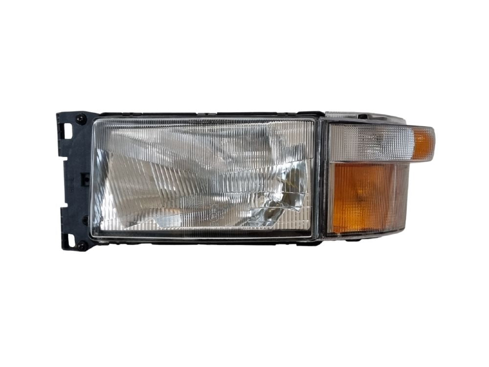 HeadLamp Head Light L/H Left Hand  –  Rectangle  –  With Flasher  –  To Suit Scania P / R Series (97-04)