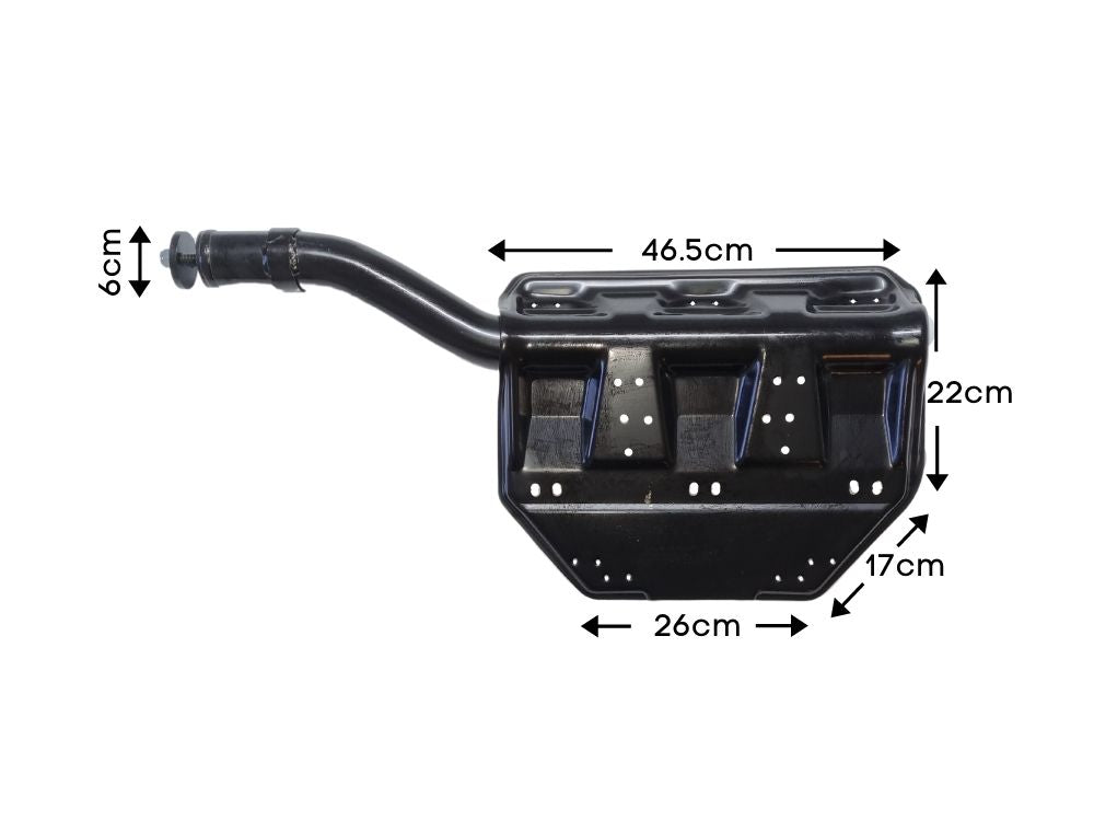 Mud Guard Bracket L/H Left Hand  –  Rear  –  Mounts to Chassis  –  To Suit Scania G / R Series (05-10)