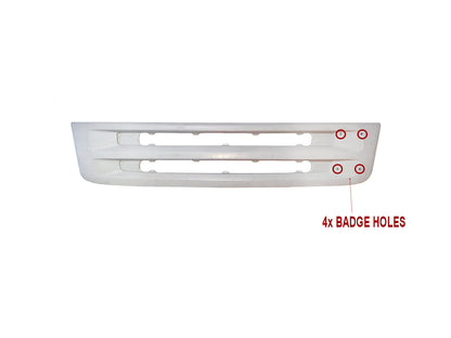 Front Grille  –  Lower  –  With Four Step Holes  –  High Bar  –  To Suit Scania G / R Series (05-10)