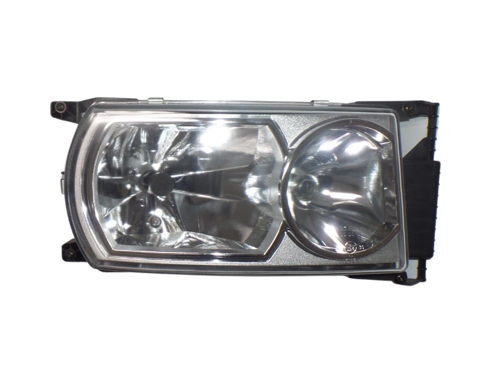 HeadLamp Head Light R/H Right Hand  –  Manual Adjust  –  With Curved Edge  –  To Suit Scania G / R Series (05-10)