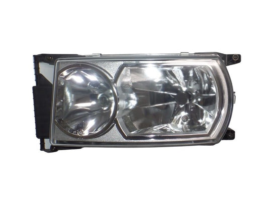 HeadLamp Head Light L/H Left Hand  –  Manual Adjust  –  With Curved Edge  –  To Suit Scania G / R Series (05-10)