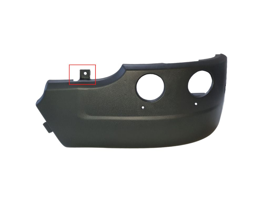 Front Bumper Bar End L/H Left Hand  –  High Bar  –  Wide Cab To Suit Scania P Series (12-17) To Suit Scania G / R Series (10-17)