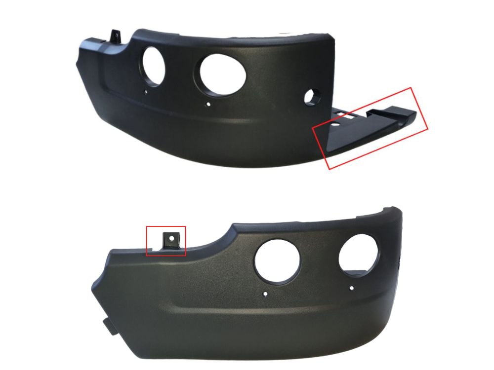 Front Bumper Bar End L/H Left Hand  –  High Bar  –  Wide Cab To Suit Scania P Series (12-17) To Suit Scania G / R Series (10-17)