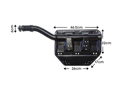 Mud Guard Bracket L/H Left Hand  –  Rear  –  Mount to Chassis To Suit Scania P Series (12-17) To Suit Scania G / R Series (10-17)