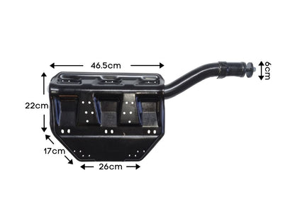 Mud Guard Bracket L/H Left Hand  –  Rear  –  Mounts To Chassis To Suit Scania P Series (12-17) To Suit Scania G / R Series (10-17)