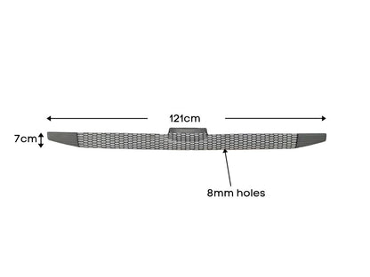 Lower Grille Mesh  –  Upper  –  With 8mm Holes  –  High Bar  –  Narrow& Wide Cab  –  To Suit Scania G / R Series (10-17)