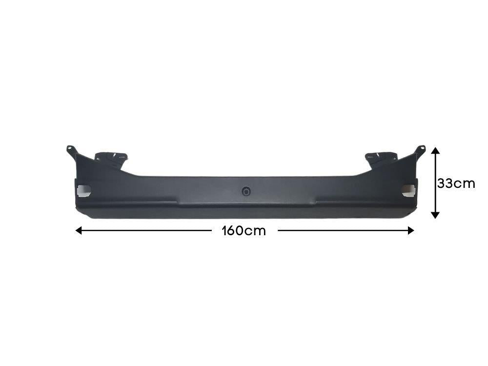 Front Bumper Bar Centre  –  Low  –  Dark Grey  –  Textured  –  To Suit Scania G / P / R / S Series (17-On)