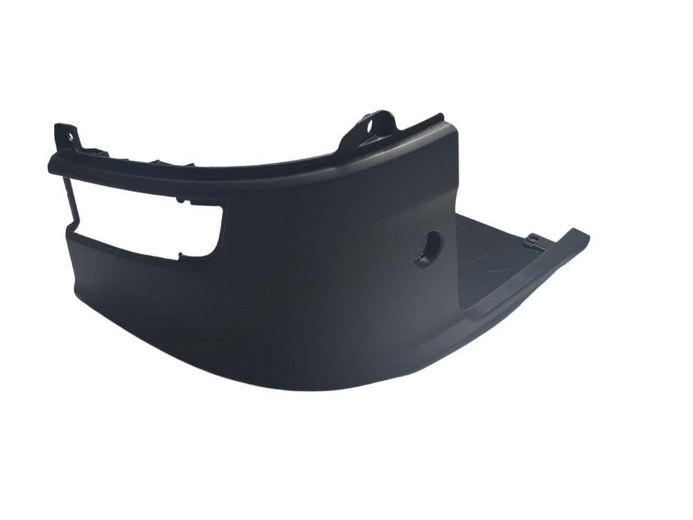 Front Bumper Bar End L/H Left Hand  –  Low  –  Dark Grey  –  Textured  –  To Suit Scania G / P / R / S Series (17-On)