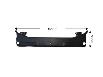 Front Bumper Bar Centre  –  Medium  –  Dark Grey  –  Textured  –  To Suit Scania G / P / R / S Series (17-On)