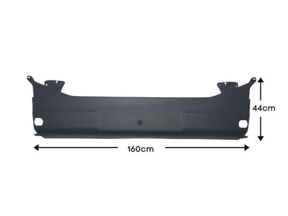 Front Bumper Bar Centre  –  High  –  Dark Grey  –  Textured  –  To Suit Scania G / P / R / S Series (17-On)