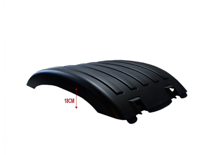 Rear Mud Guard  –  R/H Right Hand = L/H Left Hand  –  Upper Middle  –  Semi-Flat (18cm Tall)  –  To Suit Scania G / P / R / S Series (17-On)