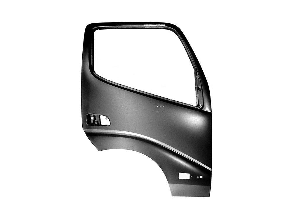 Door Shell R/H Right Hand  –  With Mirror& Reflector& Flasher Holes  –  XZU3 / To Suit Toyota Dyna Hino Dutro XZU4 (00-11)