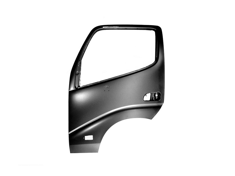 Door Shell L/H Left Hand  –  With Mirror& Flasher Holes  –  XZU3 / To Suit Toyota Dyna Hino Dutro XZU4 (00-11)