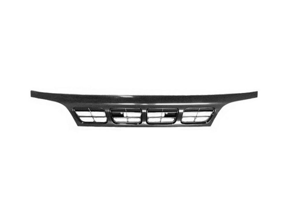 Grille  –  4 Square Holes  –  Wide Cab  –  Black  –  To Suit Toyota Dyna Hino Dutro XZU4 (00-11)