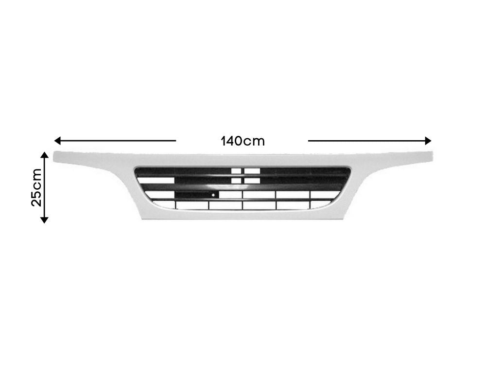 Grille  –  White  –  Narrow Cab  –  XZU3 (00-02)