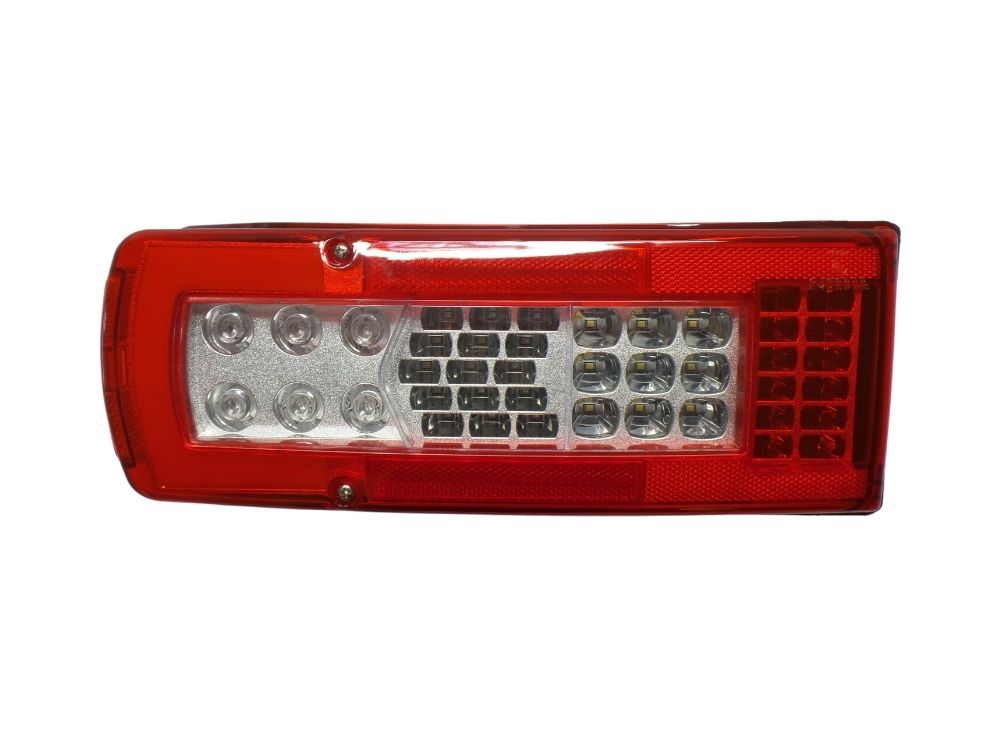 Tail Lamp L/H Left Hand  –  LED  –  With License Plate Lamp  –  Short  –  Suits FM Rigid Trucks  –  To Suit Volvo FH / To Suit Volvo FM (02-07)